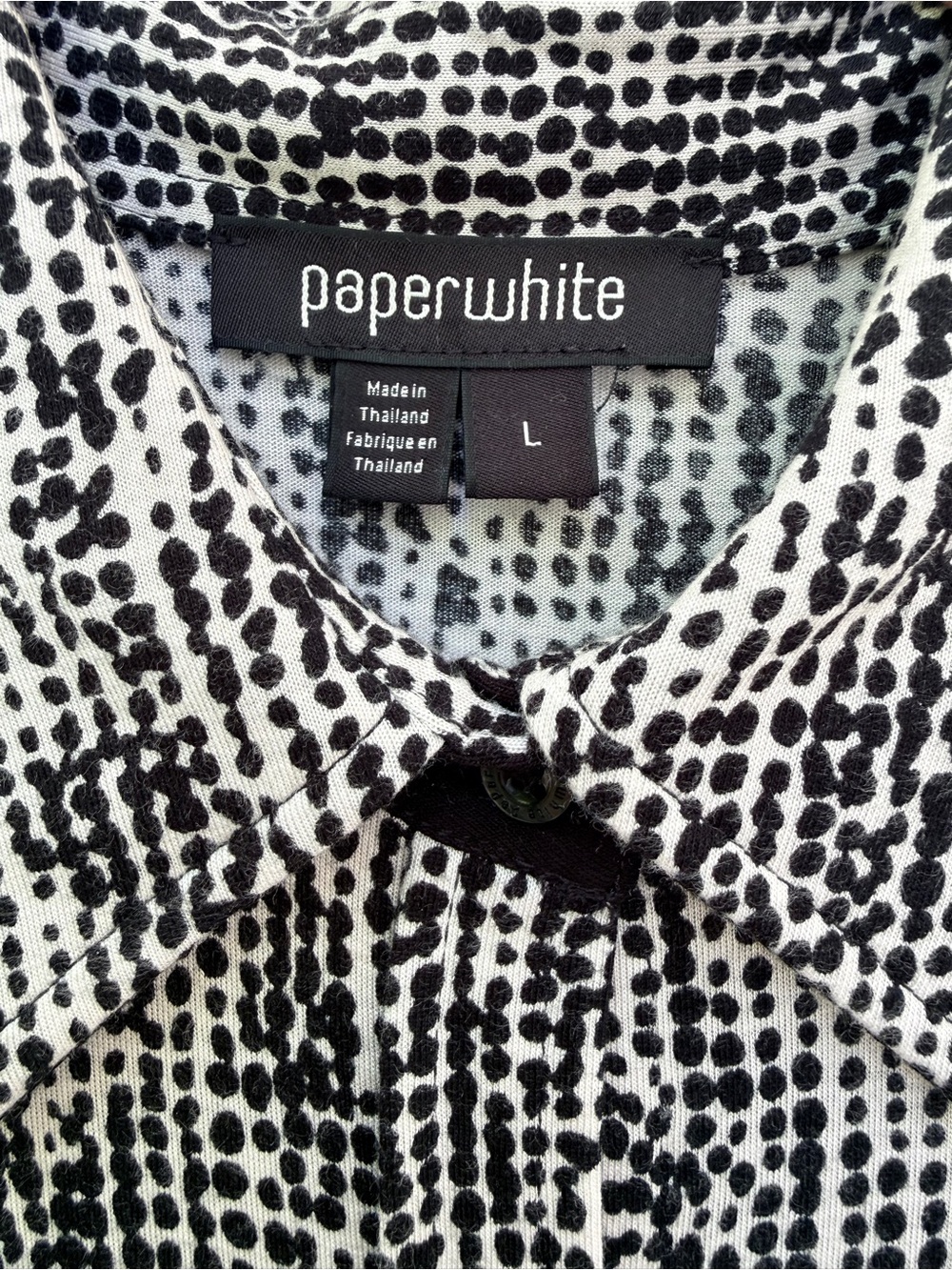 Paperwhite button down - Picture 3 of 4